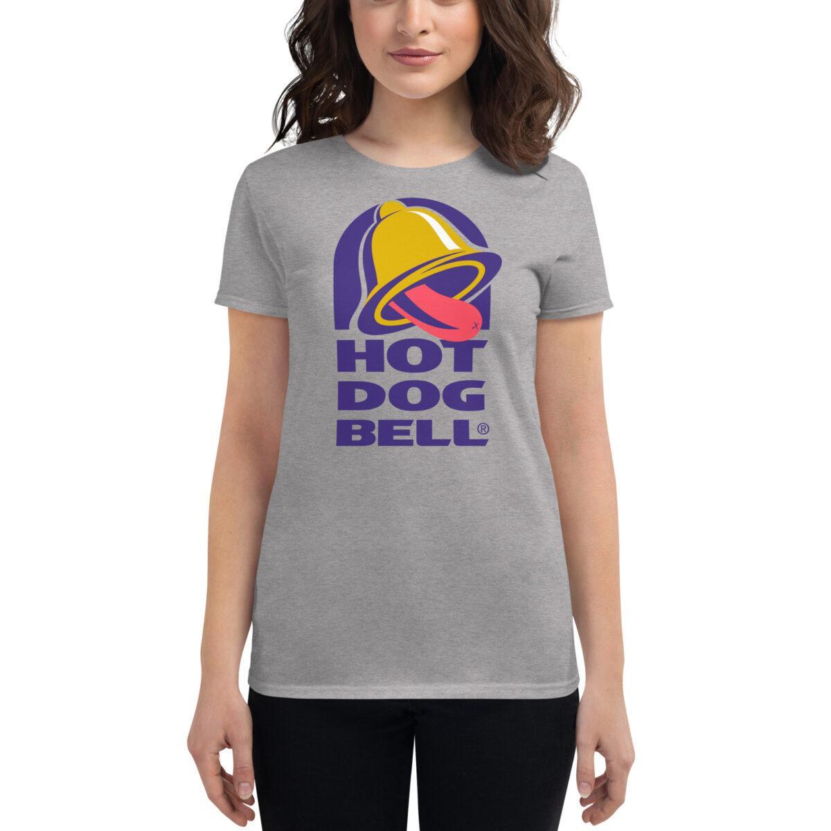 Hot Dog Bell Tee: Women's Fashion Fitted - Image 4