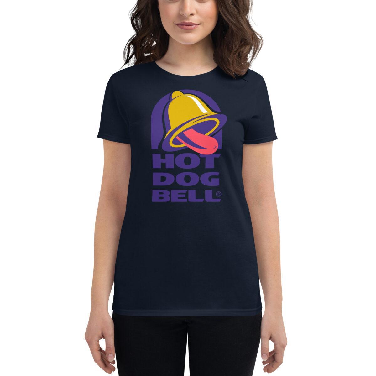 Hot Dog Bell Tee: Women's Fashion Fitted - Image 2