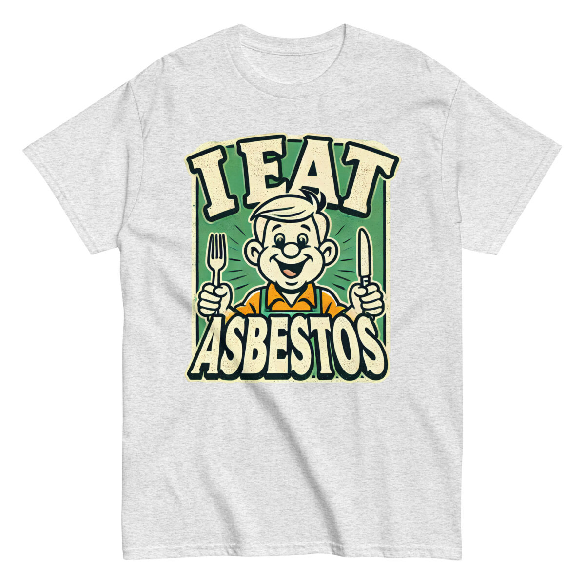 I EAT ASBESTOS Tee - Image 13