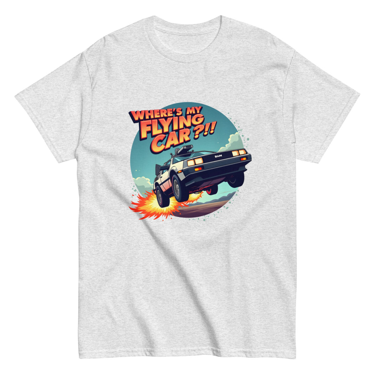 Where's My Flying Car?!! Tee - Image 12