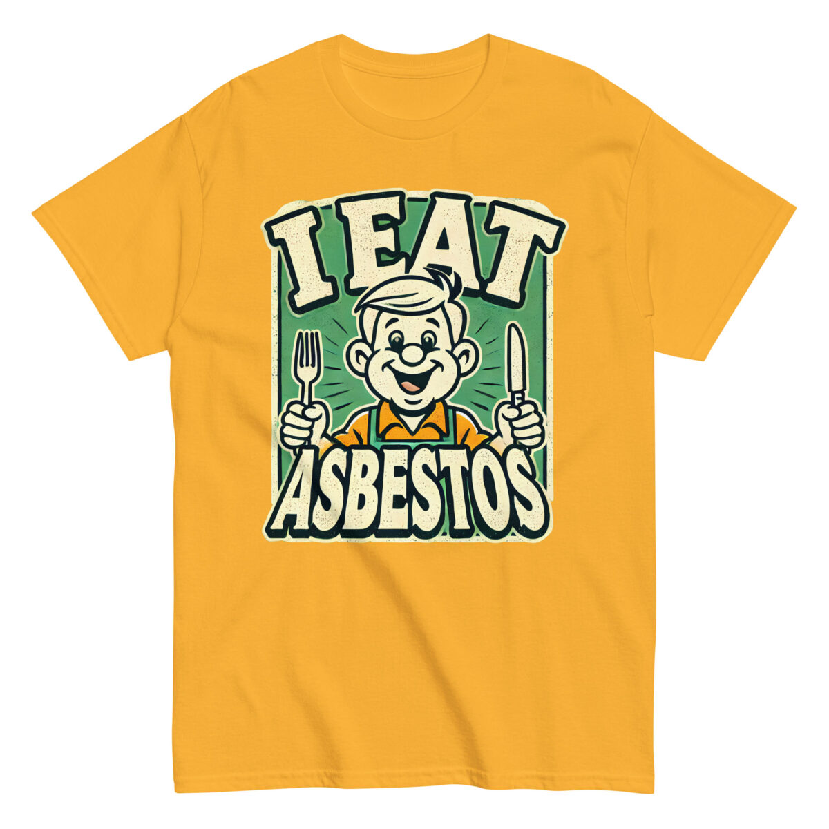 I EAT ASBESTOS Tee - Image 11