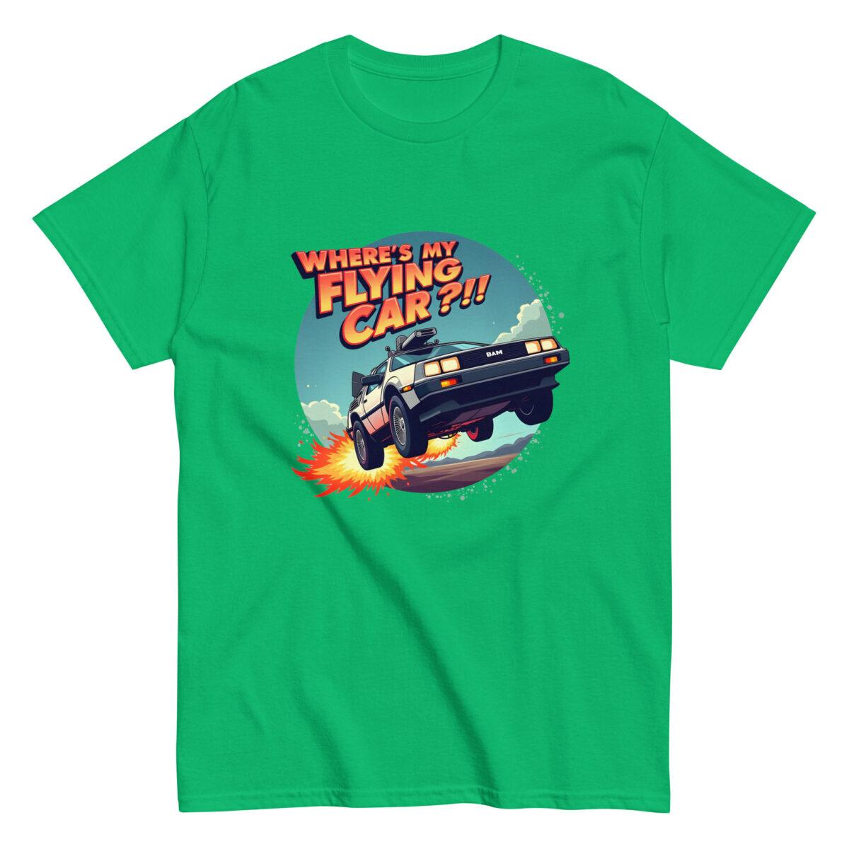 Where's My Flying Car?!! Tee - Image 8