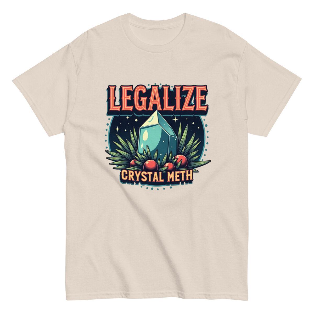 Legalize Crystal Meth Tee - Image 7