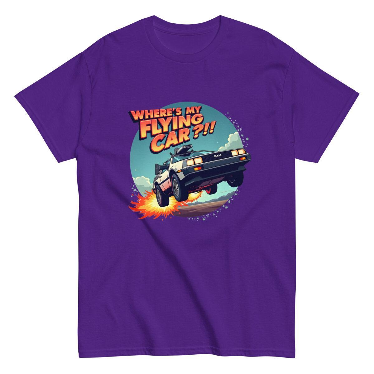 Where's My Flying Car?!! Tee - Image 5