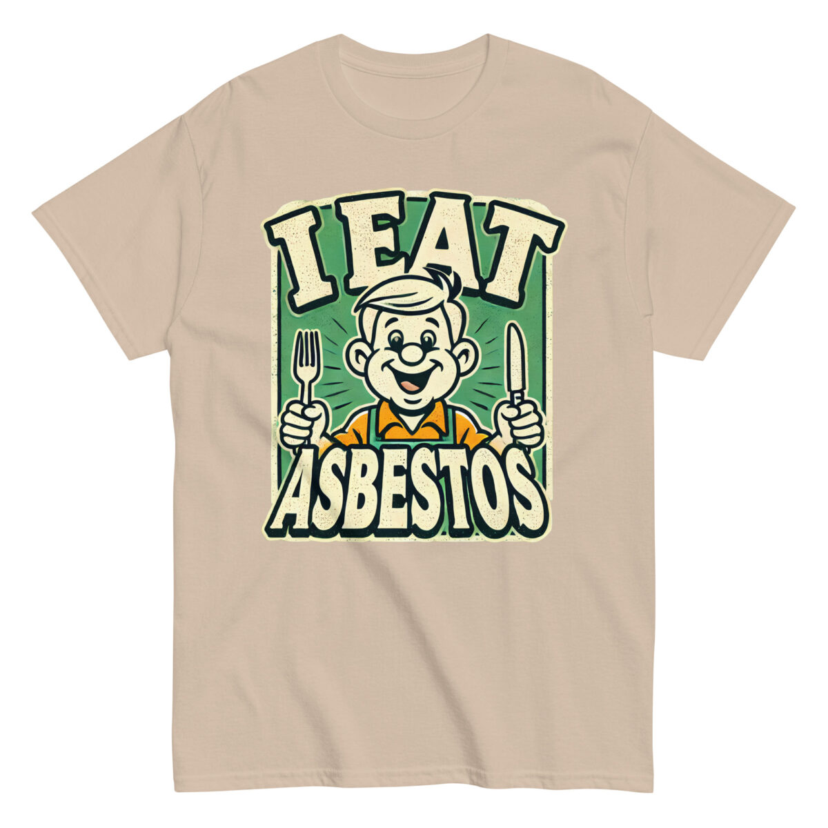 I EAT ASBESTOS Tee - Image 12