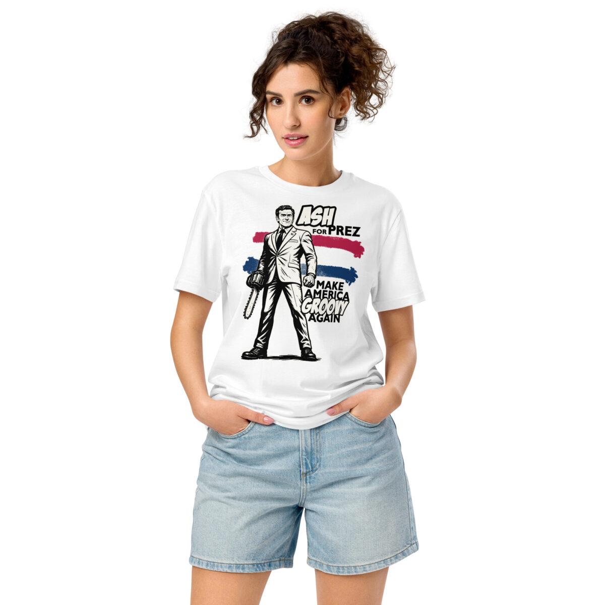 Ash for Prez – Make America Groovy Again Tee - Image 4